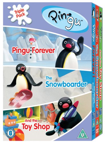 Pingu: Pingu Forever/The Snowboarder/The Toy Shop DVD (2008) Pingu